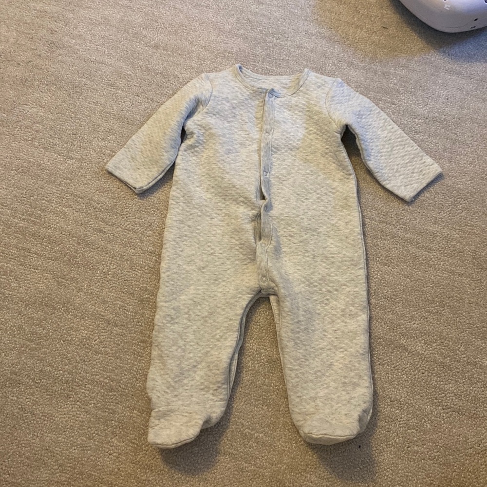 Grey warm footie
